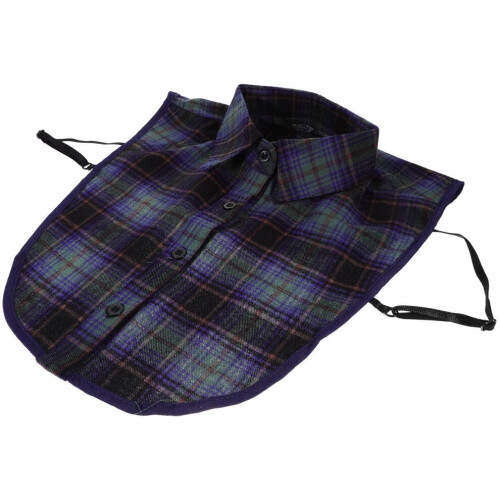 Camisa de algodón para mujer, cuello de repuesto desmontable. 2