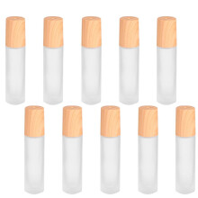 Mlins 10 leere Rollflaschen für ätherische Öle Aromatherapie