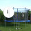 1 uppsättning nätpinnar för trampolin, stål 4