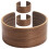 3 houten isolerende bekerhoezen 2