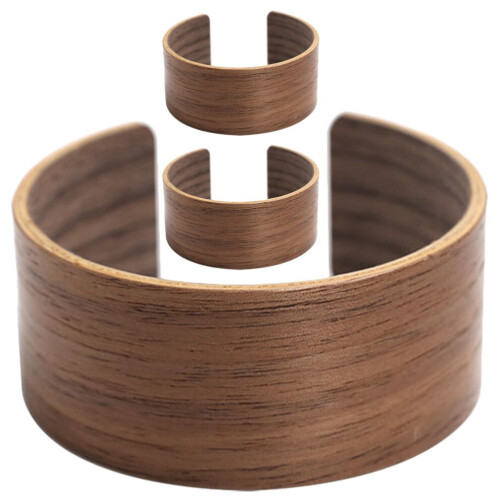 3 houten isolerende bekerhoezen 1
