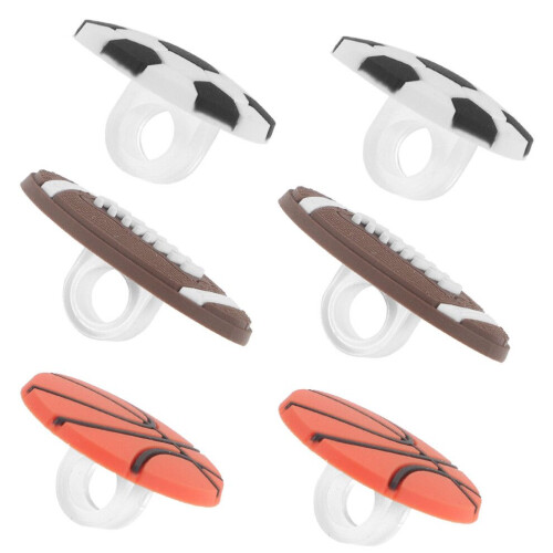 6 beschermkapjes, sluitkapjes, decoraties 2