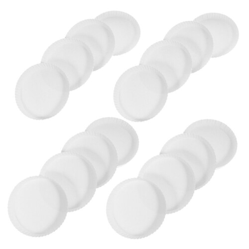100 Einweg-Pappbecherdeckel 7 cm für Getränke und Blumentöpfe