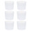 6- . Silicone cup lid + non-slip ceramic holder, white 4