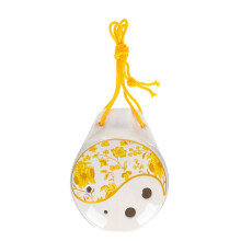 Oefen-ocarina, een draagbaar muziekinstrument voor baby's en kinderen.