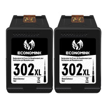 302XL Ink Cartridges Black High Yield Replacement for HP 302XL Black Ink Cartridge, 302XL Black for OfficeJet 3832 4650 3831 3835 Envy 4527 4520 4524