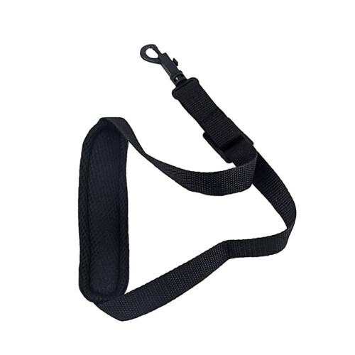 Adjustable children's harness, black, 56.5 x 4.7 x 0.2 cm