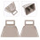 2 practical square hanging bells for sheep and cattle 2