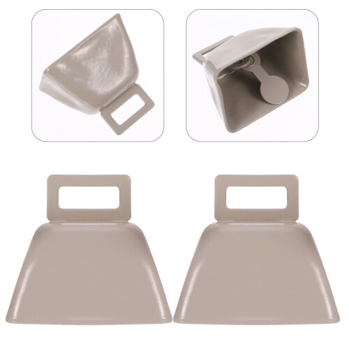 2 practical square hanging bells for sheep and cattle 1