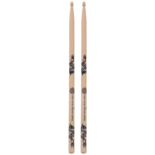 2 Übungs-Drumsticks aus Holz für Musikinstrumente