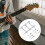 1 uppsättning stämskruvar i metall för gitarr, klassisk komponent 5