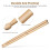1 Set Drumsticks für Schlagzeugzubehör 5