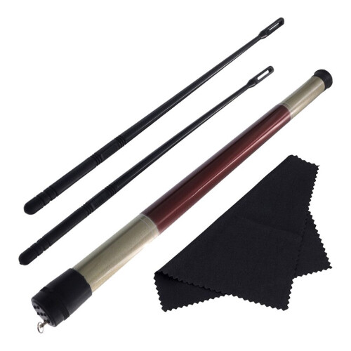 Ensemble de bâtonnets de nettoyage pour flûte avec accessoires, noirs 1