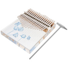 1 set Kalimba klankplaat van metaal, mini, voor kinderen