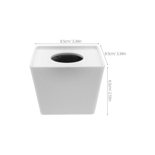 Accessoires Dashboard Microfoonstandaard Beschermkap 8,5x8,5x6,5 cm Wit 1