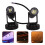 2 1W LED stage light spotlight with beam effect, black 3