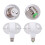 Stage lights bedside lamp white 2 3