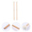 2 timpani mallets with felt heads, practical drumsticks 3