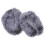 2 stuks microfoonhoesjes van synthetisch haar, grijs 5