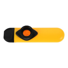 Kazoo, verstelbaar geluidsinstrument, gemaakt van kunststof (ABS).