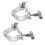 2 pinces de fixation en alliage d'aluminium pour éclairage scénique 3