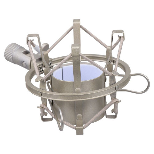 Support de microphone pour microphone à condensateur en alliage avec système anti-vibration 2