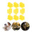 20 silicone buffer plugs for musical instruments, practical 3