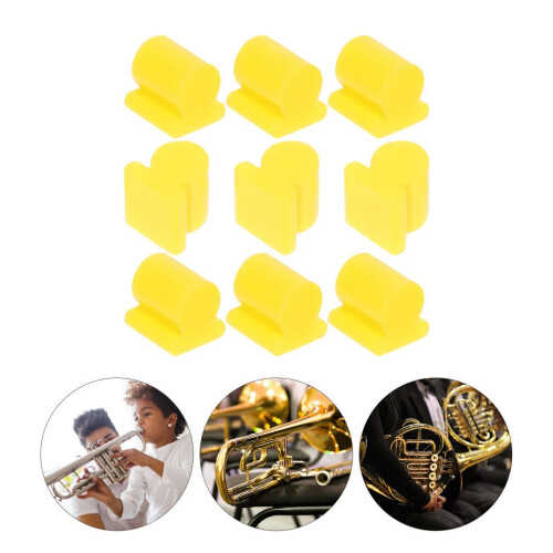 20 silicone buffer plugs for musical instruments, practical 2
