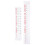 2pcs Guzheng scale stickers fingering accessories 2