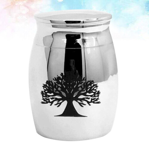Aschenbecherurne mit Baummotiv – Graburne 2