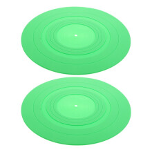 2 stuks draaitafelslipmatten voor vinylplaten
