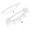 2 Rhinestone Garters for Weddings 3