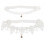 2 Rhinestone Garters for Weddings 4