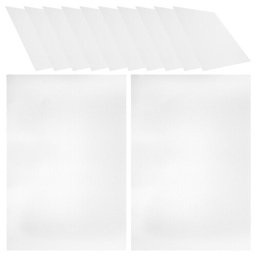1 set märkskyltar A4 metallplatta aluminium silver 12 delar 1