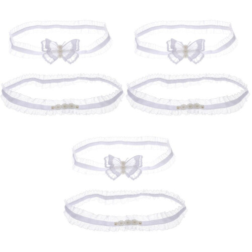 6 Strumpfbänder Beinschmuck 2