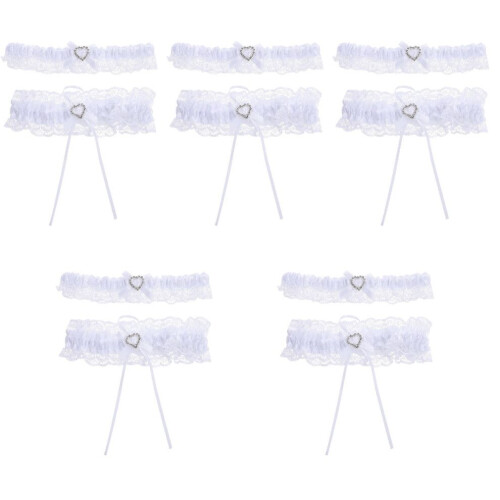 5 Sets elastische Strumpfhalter für Damenoberschenkel 2