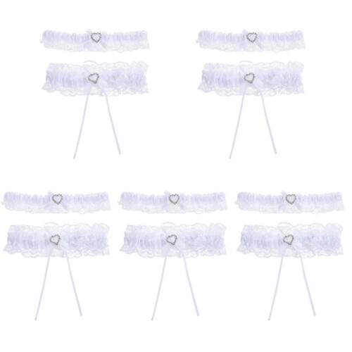 5 Sets elastische Strumpfhalter für Damenoberschenkel 1