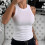 1pc Women's Round Neck Sleeveless Undershirt XL 5