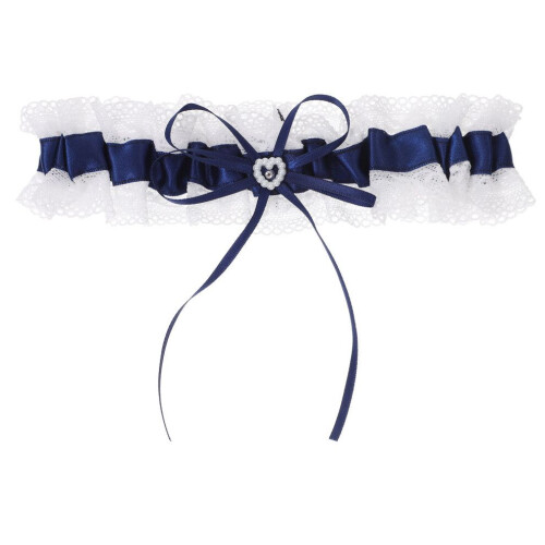 Strumpfhalter mit Schleife und elastischem Beinband 1