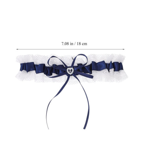 Strumpfhalter mit Schleife und elastischem Beinband 2