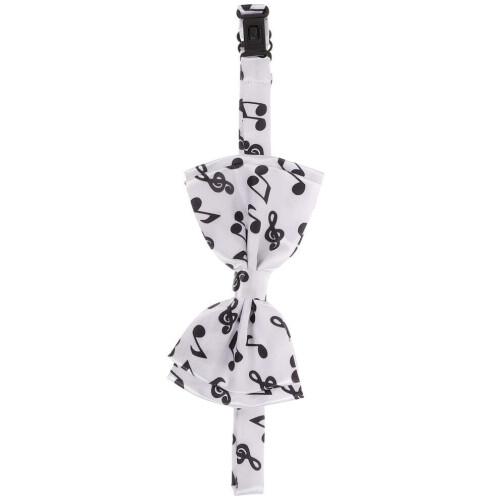 Musical Note Bow Tie for Men – Formal Bow Tie with Musical Note Pattern