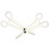 25 stuks wegwerpbare piercingclips van plastic. 1