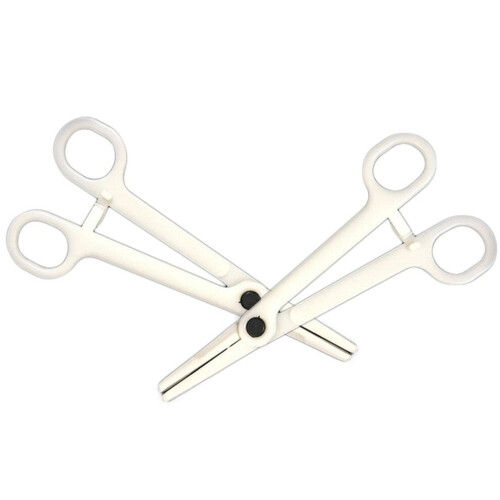 25 stuks wegwerpbare piercingclips van plastic.