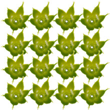 100 künstliche Seifenrosen mit Kelchblättern