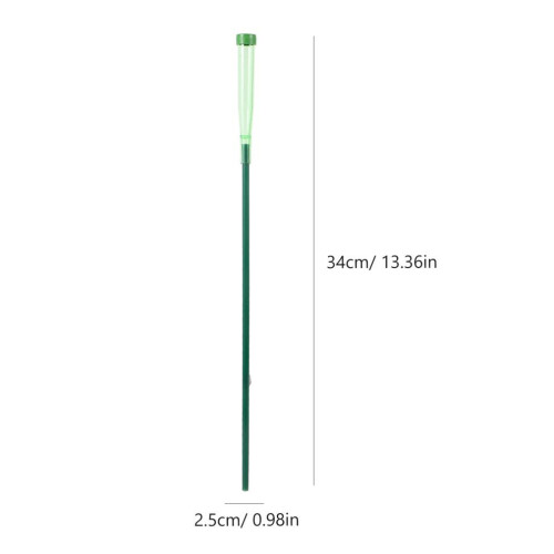 Enkele bloemstengel, plastic, groen, 5 sets 1
