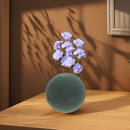 2 Kugeln, runde Blumensteckkästen, DIY-Bastelschaum 2