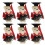 Set mit 3 Plüsch-Abschlussbären, Kuscheltiere, Abschlussgeschenk 1