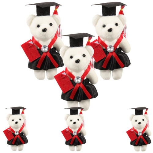 Set mit 3 Plüsch-Abschlussbären, Kuscheltiere, Abschlussgeschenk 1