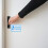 Door handle sign, push and pull identification plate, handle opening 5