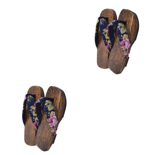 2 Stück Paulownia-Kinderclogs, Größen 18-26 2